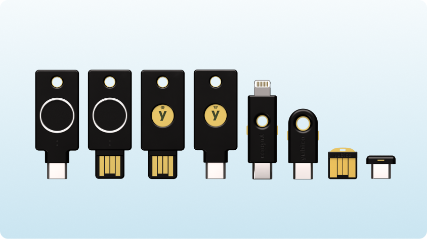 YubiKey product lineup